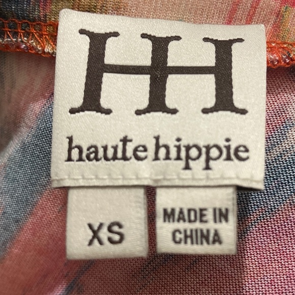 Haute Hippie, Ruched, Knee Length, Sleeveless Dress, Size XS - Picture 8 of 10